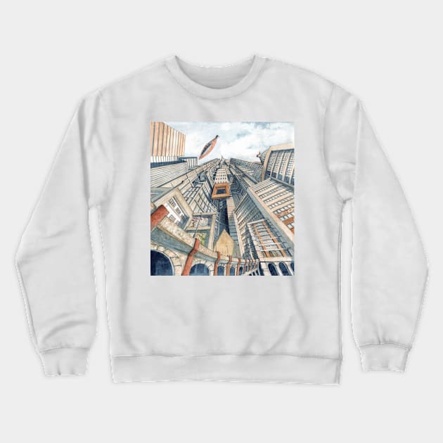 Downtown Crewneck Sweatshirt by DavideMagliacano